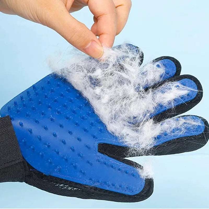 Pet Hair Remover Gloves - Grooming and Cleaning Tool