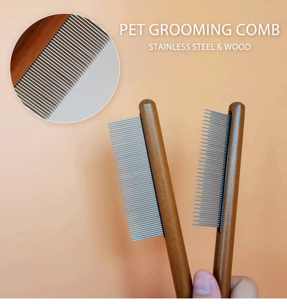 Multifunctional Pet Hair Comb Flea and Tear Stain Removal