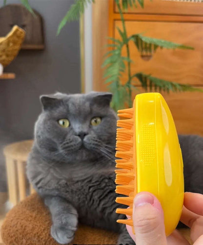 Cat Grooming Comb with Steam / Spray Water