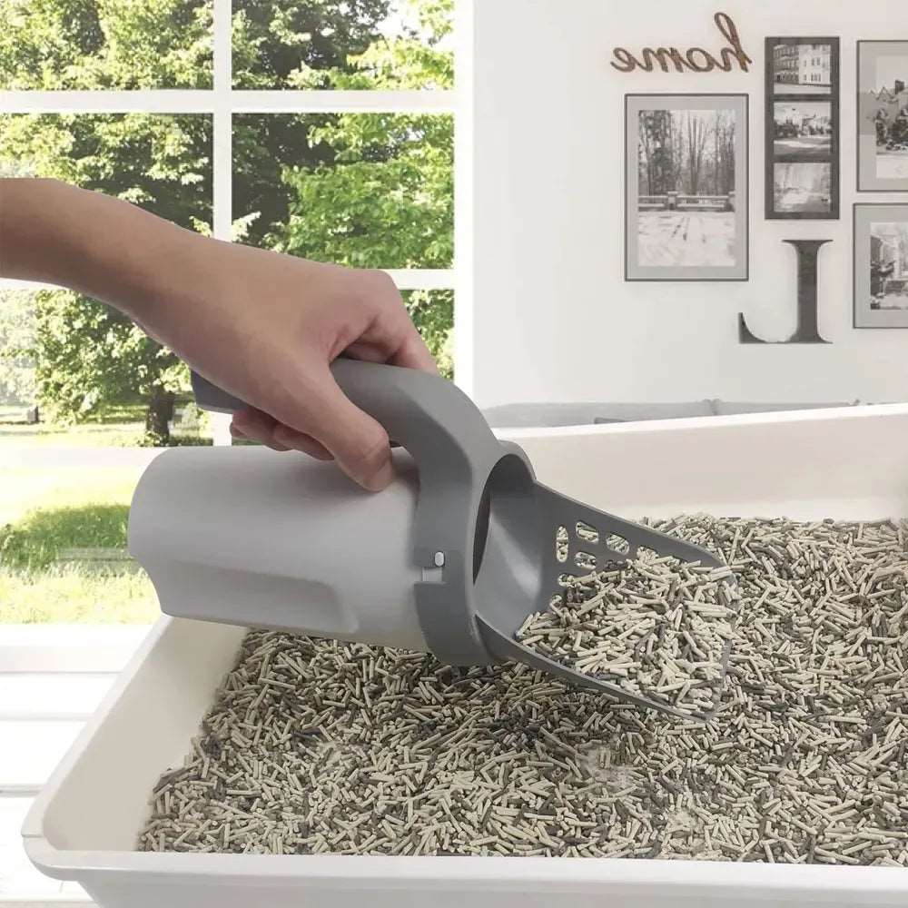 Cat Litter Scoop - Self-Cleaning and Efficient