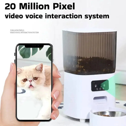 Automatic Feeder Cats WiFi with Camera HD