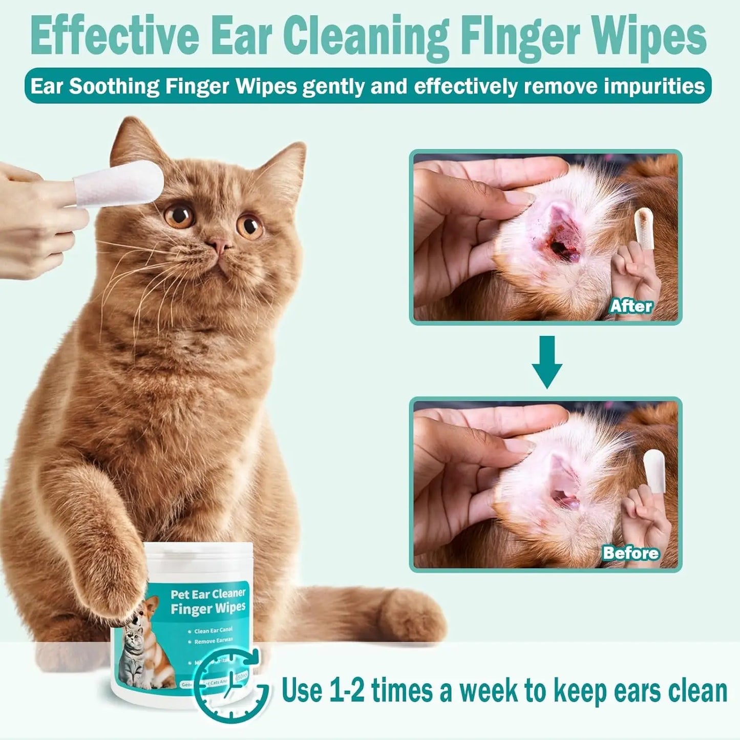 Pet Ear Wipes