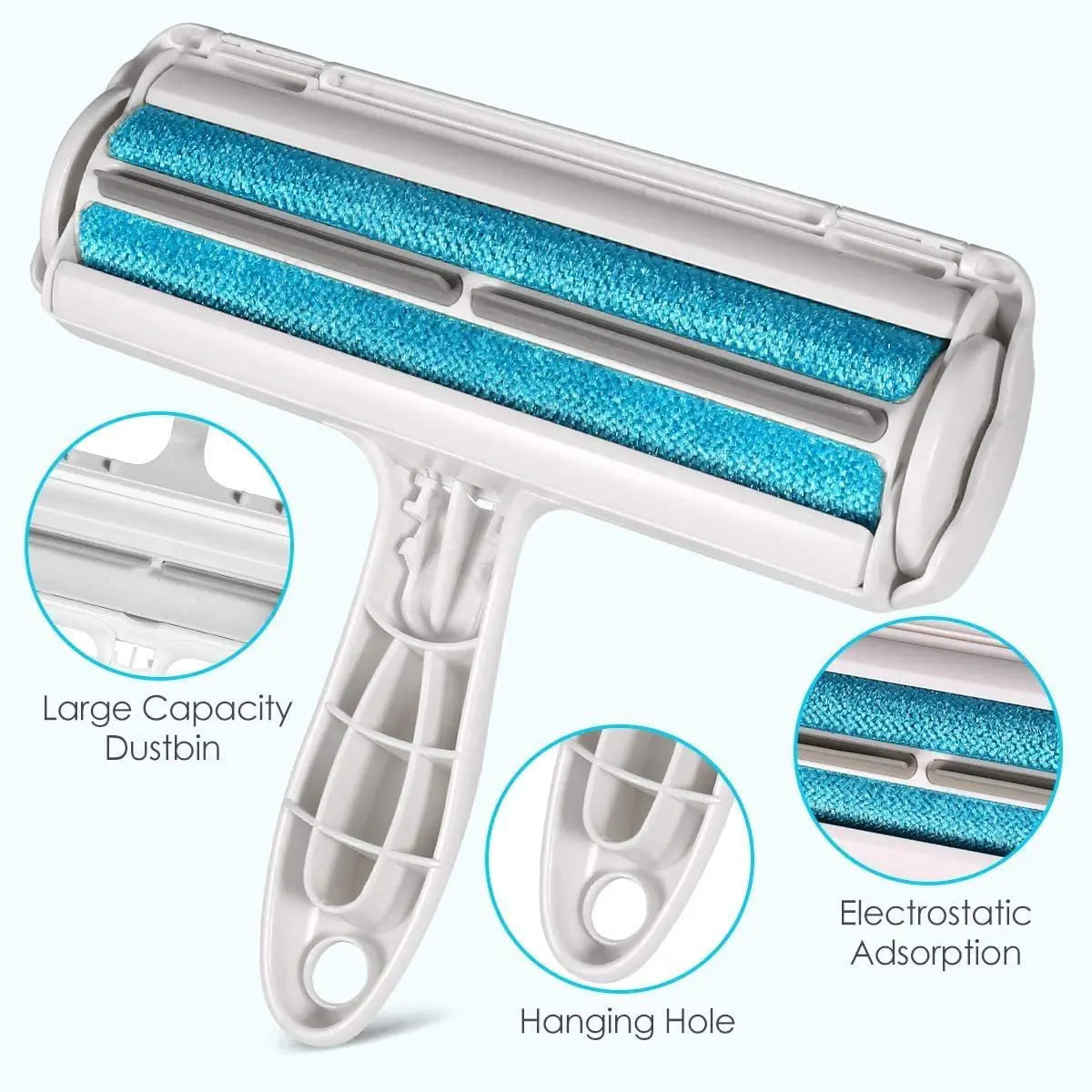 Self-Cleaning Pet Hair Remover Roller